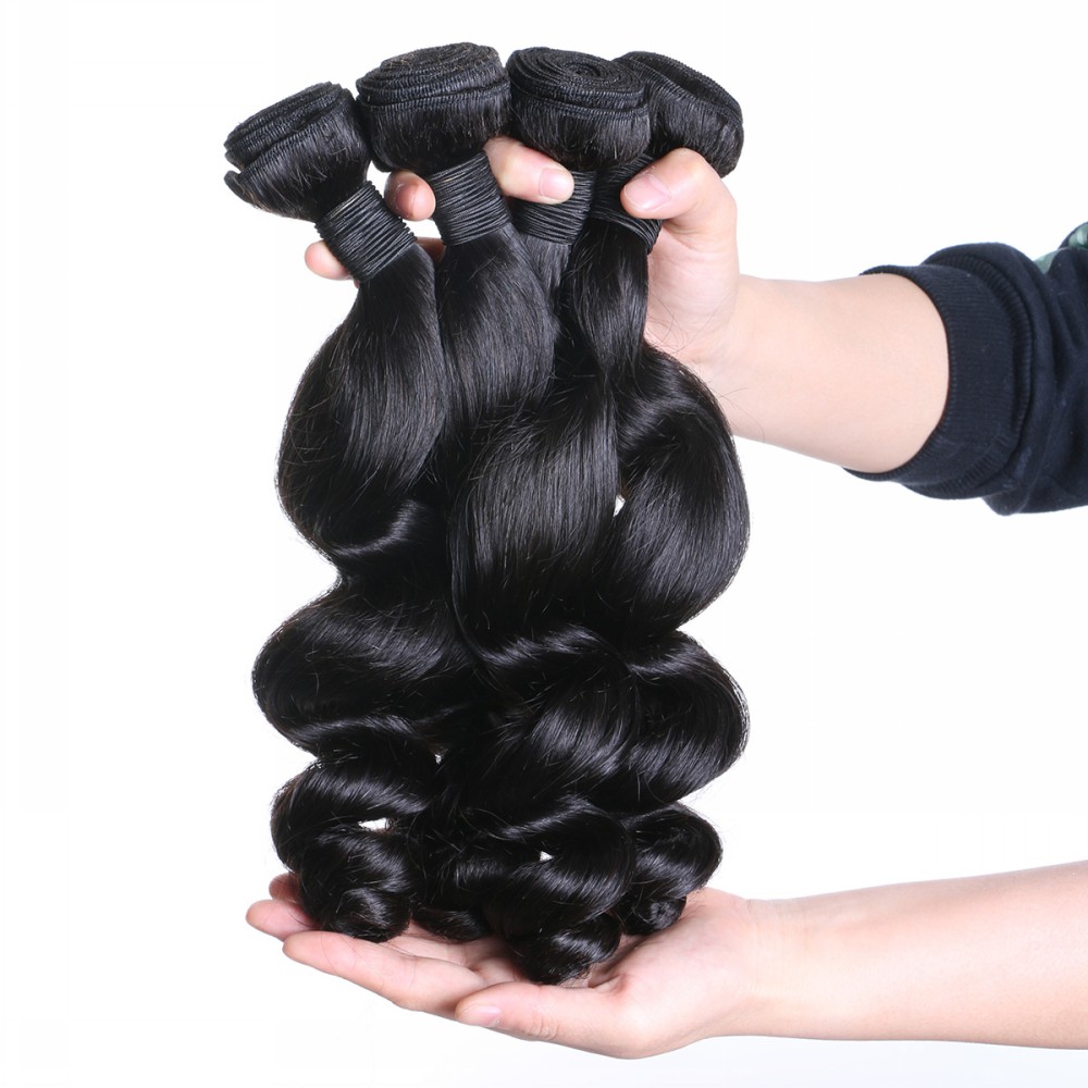 Hot Selling Top Grade Virgin Hair  Loose Wave for Black people YL234